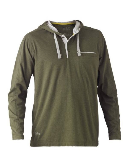 Picture of Bisley, Flx & Move™ Cotton Hoodie Tee